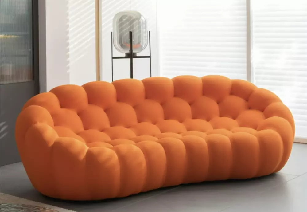 bubble sofa blue